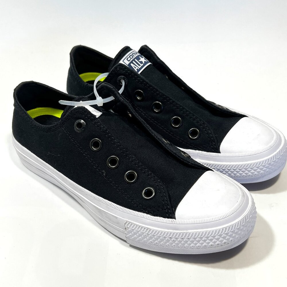 NEW Converse Chuck Taylor II OX Black - Mens 4 - Womens 6